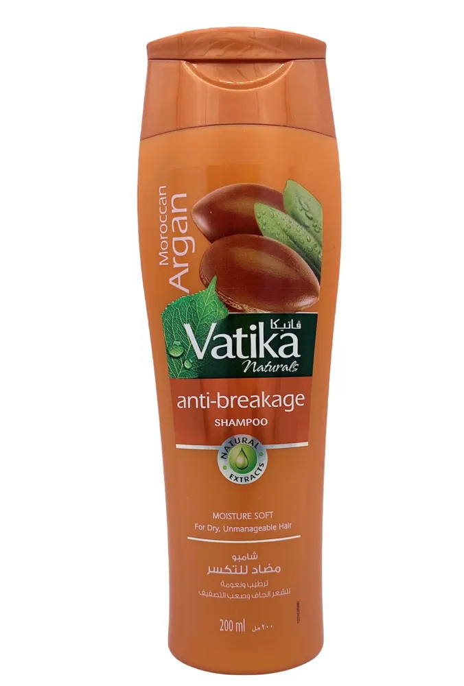 Шампунь Dabur Vatika с экстрактом аргана, 200 мл