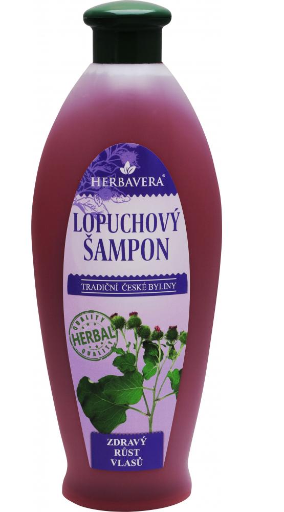 Шампунь для волос Herbavera лопуховый (репейный), 550 мл