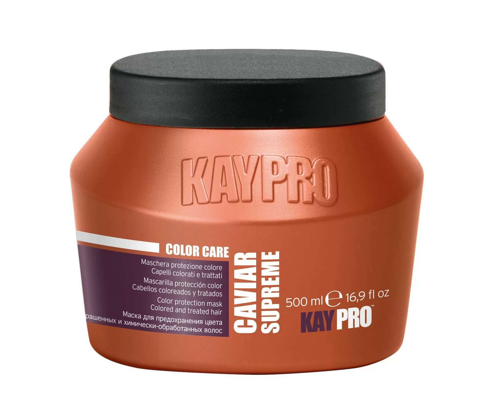 Маска для предохранения цвета Kaypro Color Care Caviar Supreme с икрой для окрашенных и химически обработанных волос, 500 мл
