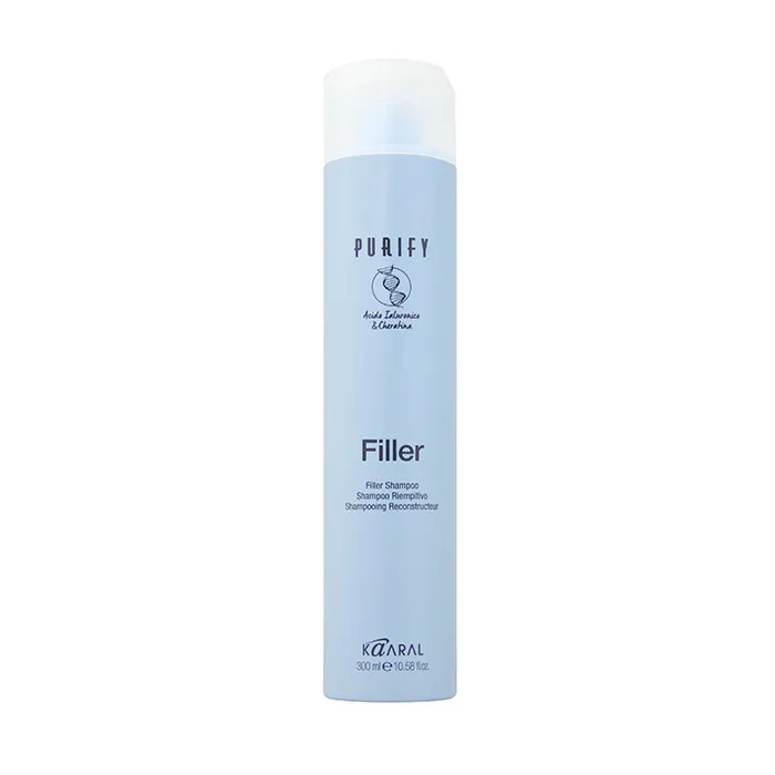 Шампунь Kaaral Filler Shampoo для придания плотности волосам с кератином и гиалуроновой кислотой, 300 мл