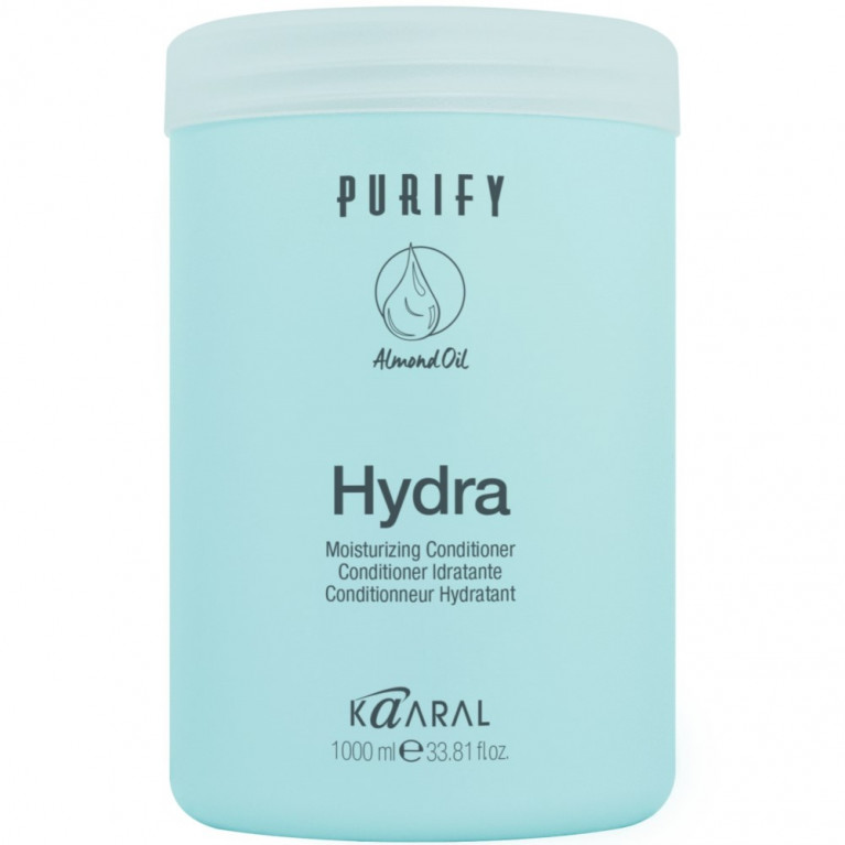 Увлажняющий кондиционер Kaaral Purify Hydra для сухих волос, 1 л