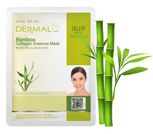 Коллагеновая маска для лица Dermal "Бамбук", 23 г