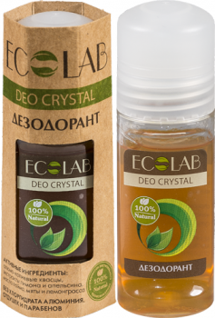 Дезодорант EcoLab Deo Crystal "Кора дуба и зеленый чай", 50 мл