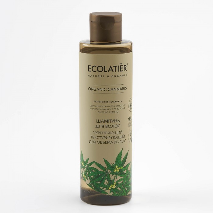 Шампунь Ecolatier Organic Canabis "Укрепляющий Текстирующий Для Объема Волос", 250 мл