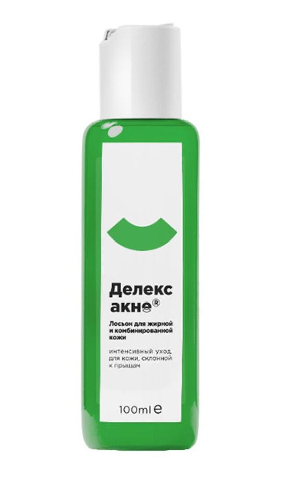 Лосьон для жирной и комбинированной кожи "Делекс-акне" 100 мл