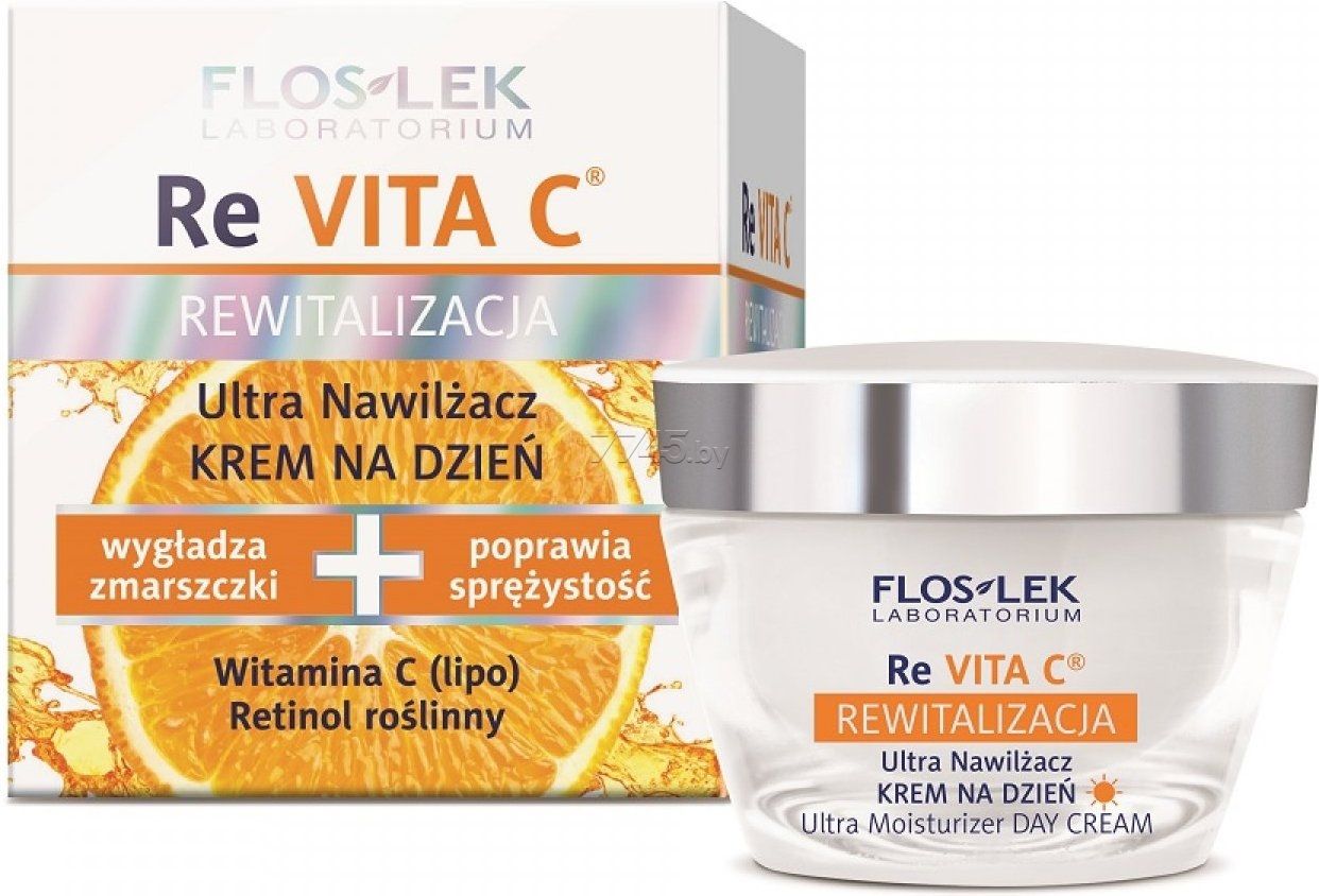 Ультра увлажняющий дневной крем Floslek Re Vita С Revitalization Ultra Moisturizer Day Cream 40+, 50 мл