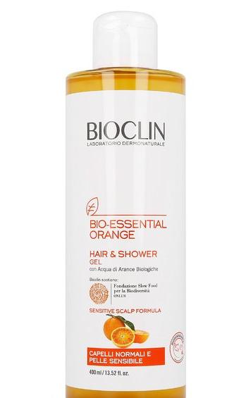 Гель для мытья волос и тела Bioclin Bio-Essential Orange, 400 мл