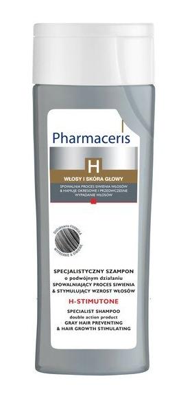 Шампунь предотвращающий седину и стимулирующий рост волос Pharmaceris H "H-STIMUCLARIS", 250 мл