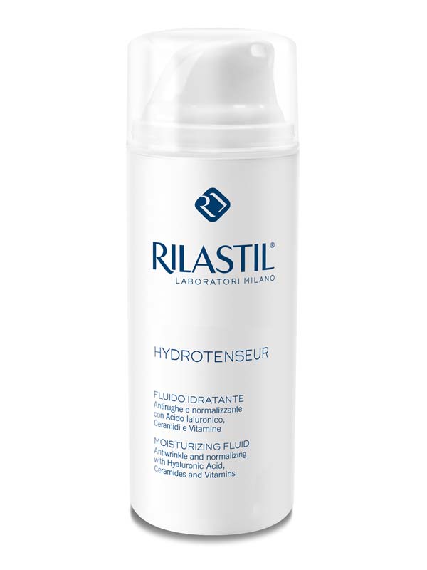 Антивозрастной увлажняющий и нормализующий флюид Rilastil Hydrotenseur,  50 мл