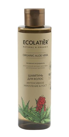 Шампунь для волос Ecolatier Organic Aloe Vera "Интенсивное укрепление & Рост", 250 мл