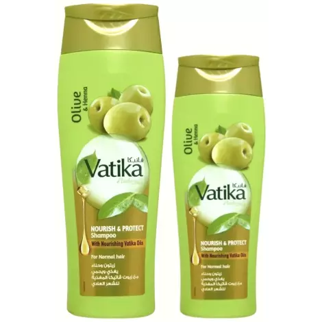 Шампунь Dabur Vatika питание и защита, 400мл + 200мл набор №2