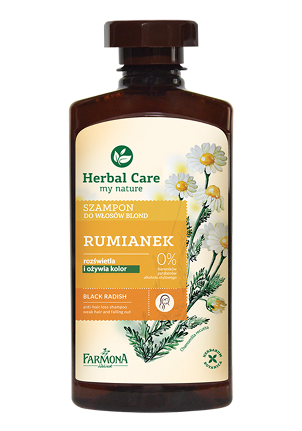 Шампунь для волос Farmona Herbal Care Ромашка, 330 мл