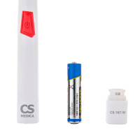 Электрическая звуковая зубная щетка CS Medica/Сиэс Медика SonicMax CS-167-W, белая